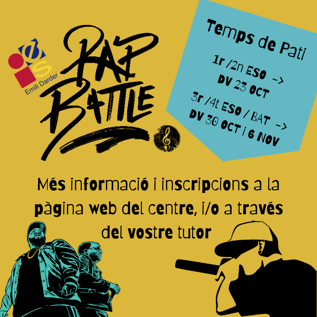 Inscripcions Rap Battle