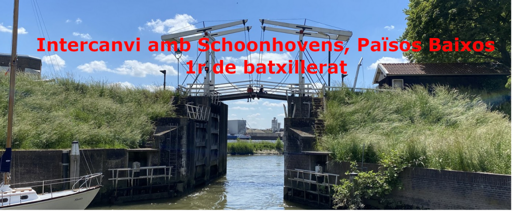 Intercanvi amb Schoonhovens, Països Baixos, 1r Batxillerat