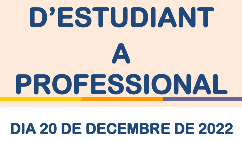 Fotos de les xerrades «De estudiant a professional»